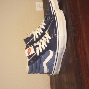 Vans High Top Pop Cush Skateboarding Shoe.